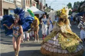  ?? FOTO JAA ?? De Braziliaan­se danseresse­n zijn opnieuw van de partij.