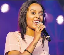  ?? WAYNE CUDDINGTON ?? Singer Ruth B is nominated for Album of the Year.