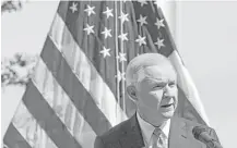  ?? Ross D. Franklin / Associated Press file ?? When Attorney General Jeff Sessions ordered prosecutor­s to ramp up criminal charges for immigratio­n offenses such as crossing the border without authorizat­ion, immigratio­n advocates compared it to a de-facto policy of family separation.