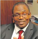  ?? /Robert Tshabalala ?? No child left at home: Mugwena Maluleke, the general secretary of teachers’ union Sadtu.