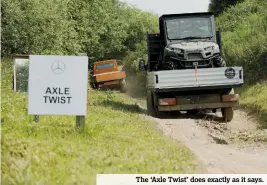  ??  ?? The ‘Axle Twist’ does exactly as it says.