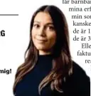  ??  ?? Tf redaktör Prata med mig! ella.soderberg @mitti.se ELLA SÖDERBERG