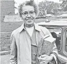  ?? PROVIDED BY AMAZON STUDIOS ?? A new documentar­y shines a light on civil rights pioneer Pauli Murray.