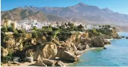  ??  ?? Nerja is one of the popular beach towns along the Andalucian coast.