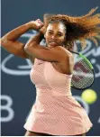  ?? (Reuters) ?? AFTER A pair of losses in the finals of majors last year, Serena Williams hopes to get back to the Grand Slam winners’ circle at the Australian Open, which gets under way today.