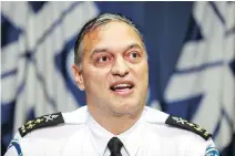  ?? JOHN MAHONEY FILES ?? Former police chief Philippe Pichet was suspended in December following a negative report on his management of the force.