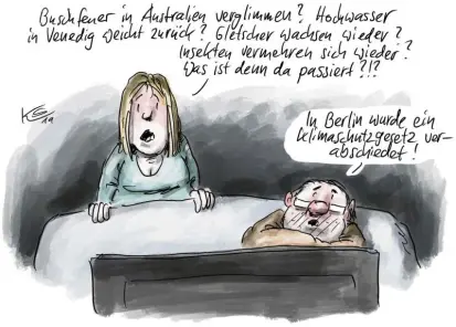  ??  ?? Zeichnung: Stuttmann