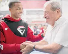  ?? /ELNUEVO DIA ?? Félix Verdejo podría tener muy pronto buenas noticias de parte de su promotor Bob Arum.