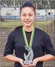  ?? ?? SNA Under-13 Secondary best-and-fairest runner-up:
Teaghan Buntine.