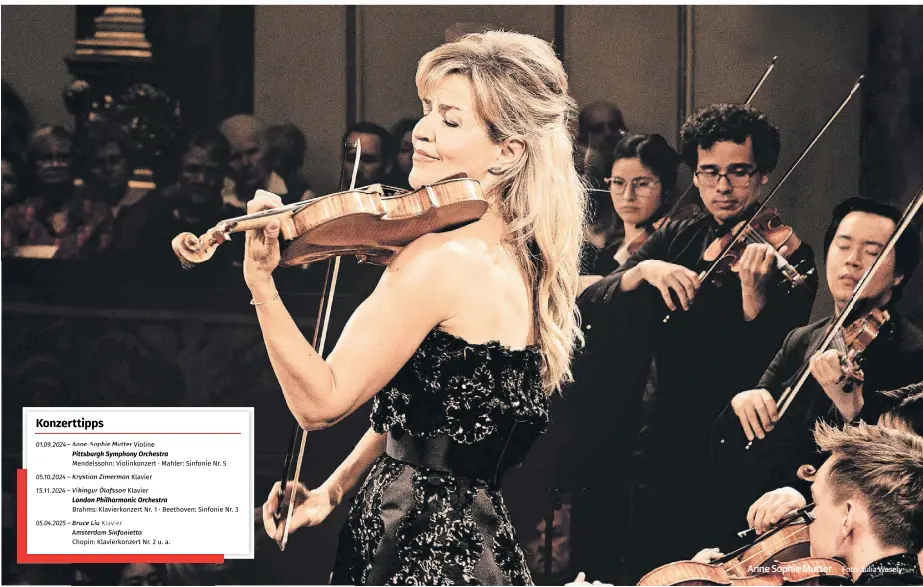  ?? Foto: Julia Wesely ?? Anne Sophie Mutter