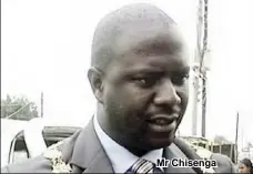  ??  ?? Mr Chisenga