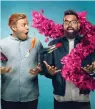  ??  ?? Rob Beckett and Romesh Ranganatha­n