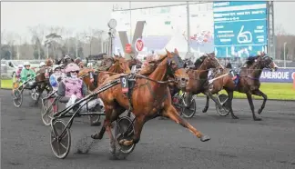  ?? (Photo PMU) ?? Un Vallaurien a remporté le jackpot lors du prix de l’amérique.