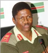  ??  ?? Retired Lt Gen Galebotswe