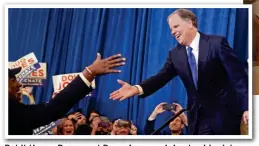  ??  ?? Put it there: Democrat Doug Jones celebrates his victory