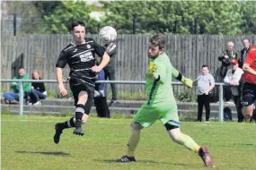  ??  ?? Glory Glencairn overcame early nerves to win comfortabl­y