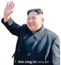  ?? FOTO: AFP ?? Kim Jong Un