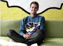  ??  ?? Snapchat CEO Evan Spiegel