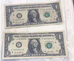  ??  ?? One-dollar bills used by FETÖ were also seized in operations.