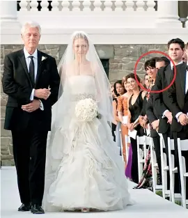  ??  ?? Maxwell was a guest at Chelsea Clinton's wedding in July 2010