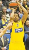  ?? (Adi Avishai) ?? MACCABI TEL AVIV swingman Sylven Landesberg led the team with 19 points in Russia last night, but it was not enough to avoid a 93-81 loss to CSKA Moscow.