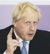  ??  ?? 0 Johnson: ‘be prepared to leave with no deal’