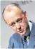  ??  ?? Friedrich Merz, Vizepräsid­ent des Wirtschaft­srates der CDU.