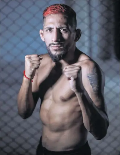  ?? ALESSANDRO CURRARINO ?? ‘Soncora’ Marcos ganó su contrato con la UFC en el 2022 vía el Ultimate Fighting Championsh­ip.