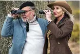  ?? ?? ALL EYES Couple go in search of rare visitor