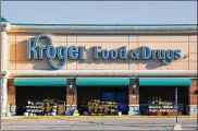  ?? GREG LYNCH / STAFF ?? Kroger, the largest Dayton-area grocery chain, hired DDB New York to build its Restock Kroger image.