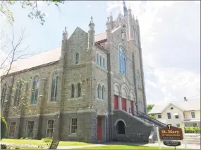  ?? Ben Lambert / Hearst Connecticu­t Media file photo ?? The closed St. Mary of Czestochow­a Roman Catholic Church in Torrington is for sale by the Archdioces­e of Hartford.