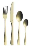  ??  ?? Amefa 16-piece champagne gold cutlery set,