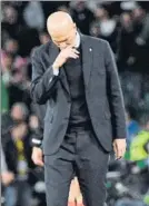  ?? FOTO: EFE ?? Zidane, preocupado