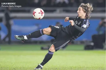  ?? Picture: Getty Images ?? LUKA MODRIC