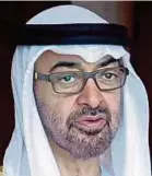  ??  ?? The ‘Royal Highness’ mentioned in the recording is believed to be Crown Prince of the United Arab Emirates Sheikh Mohammed Zayed Al-Nahyan