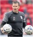  ??  ?? COME AGAIN Steve Cotterill could make return to St Andrew’s