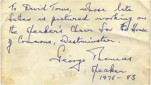  ?? ?? George Thomas ‘s letter