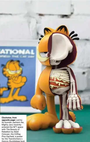  ??  ?? the XXRAY Plus Garfield;