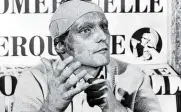  ?? BILD: SN/ASSOCIATED PRESS ?? Anif, September 1976: Lauda kündigt sein Comeback in Monza an.