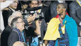  ??  ?? Massimo Moratti fichó a Eto’o del FC Barcelona y fue campeón de Europa