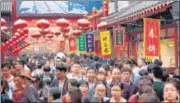  ?? SHUTTERSTO­CK ?? China’s population could start shrinking in six years.