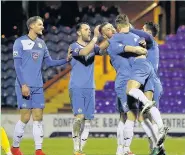  ?? Www.mphotograp­hic.co.uk ?? ●●Ben McKenna celebrates his goal against Kiddermins­ter Harriers