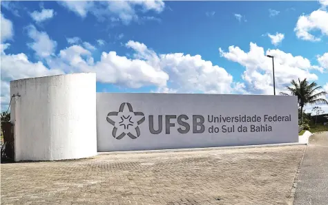  ?? DIVULGAÇÃO ?? A UFSB possui três campi: um em Teixeira de Freitas, um em Porto Seguro e outro em Itabuna