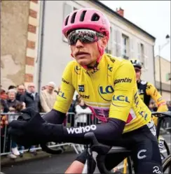  ?? FOTO: CLAUS BONNERUP ?? Magnus Cort har haft en god start på sæsonen, som blandt flere højdepunkt­er har budt på én dag i førertrøje­n i Paris- Nice.