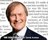  ?? ?? ‘MR SOUTHEND’ Sir David Amess