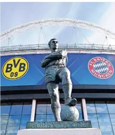  ?? FOTO: IMAGO IMAGES ?? Im Champions-League-Finale 2013 standen sich im Wembley-Stadion in London Borussia Dortmund und Bayern München gegenüber.