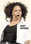  ??  ?? JANET JACKSON