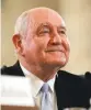  ?? PABLO MARTINEZ MONSIVAIS/ ASSOCIATED PRESS ARCHIVES ?? Former Georgia Gov. Sonny Perdue was confirmed Monday as Agricultur­e Secretary, with bipartisan support.