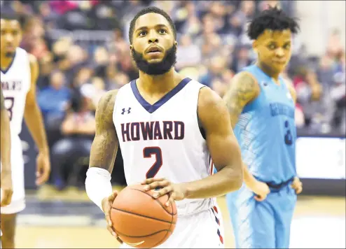  ?? Mitchell Layton / Getty Images ?? RJ Cole, seen here in 2018, transferre­d from Howard to UConn.