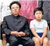  ??  ?? Kim Jong-nam, right, is believed to have been murdered on the orders of his younger halfbrothe­r, Kim Jong-un. Left, Kim Jong-nam with his father Kim Jong-il